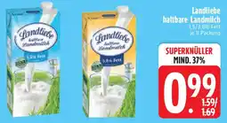 Edeka Landliebe haltbare Landmilch Angebot
