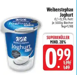 Edeka Weihenstephan Joghurt Angebot