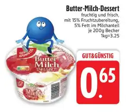 Edeka GUT & GÜNSTIG Butter-Milch-Dessert Angebot