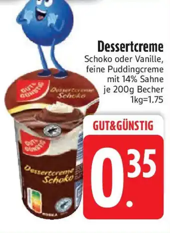 Edeka GUT & GÜNSTIG Dessertcreme Angebot