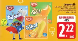 Edeka Langnese Eis Angebot
