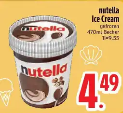 Edeka nutella Ice Cream Angebot