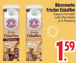 Edeka Bärenmarke Frischer Eiskaffee Angebot