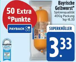 Edeka Bayrische Gelbwurst Angebot