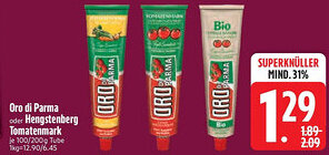 Edeka Oro di Parma oder Hengstenberg Tomatenmark Angebot
