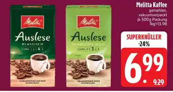 Edeka Melitta Kaffee Angebot
