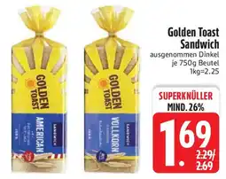 Edeka Golden Toast Sandwich Angebot
