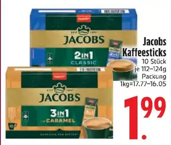 Edeka Jacobs Kaffeesticks Angebot