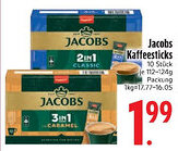 Edeka Jacobs Kaffeesticks Angebot