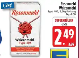 Edeka Rosenmehl Weizenmehl Angebot