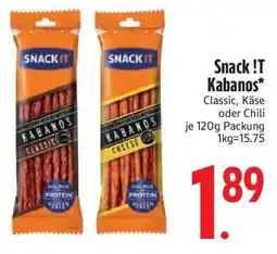 Edeka Snack !T Kabanos Angebot