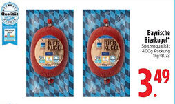 Edeka Bayrische Bierkugel Angebot