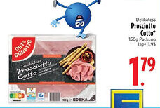 Edeka GUT&GÜNSTIG Delikatess Prosciutto Cotto Angebot
