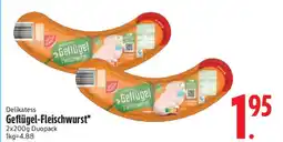 Edeka GUT&GUNSTIG Delikatess Geflügel-Fleischwurst Angebot