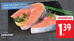 Edeka Frisches Lachssteak Angebot