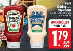 Edeka Heinz Ketchup oder Mayonnaise Angebot