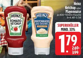 Edeka Heinz Ketchup oder Mayonnaise Angebot