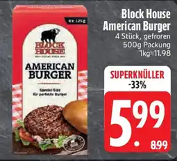 Edeka Block House American Burger Angebot