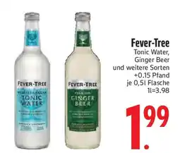 Edeka Fever-Tree Tonic Water, Ginger Beer Angebot