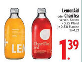 Edeka LemonAid oder ChariTea Angebot