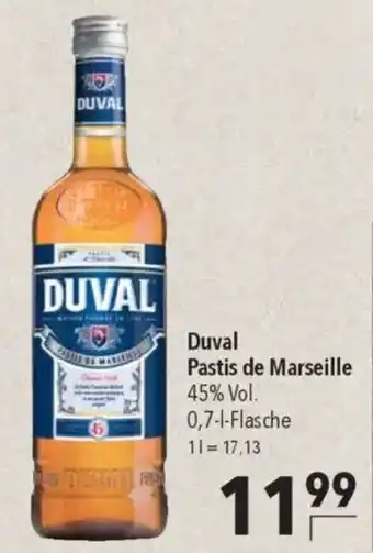 CITTI Markt Duval Pastis de Marseille Angebot