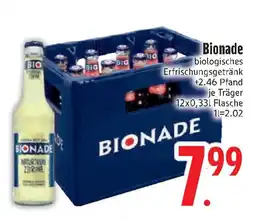 Edeka Bionade biologisches Erfrischungsgetränk Angebot