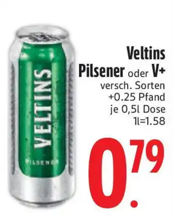 Edeka Veltins Pilsener oder V+ Angebot