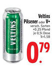 Edeka Veltins Pilsener oder V+ Angebot