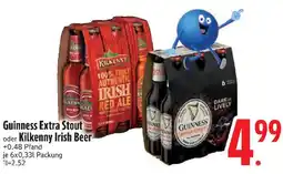 Edeka Guinness Extra Stout oder Kilkenny Irish Beer Angebot