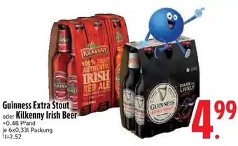 Edeka Guinness Extra Stout oder Kilkenny Irish Beer Angebot