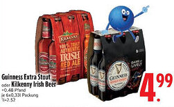 Edeka Guinness Extra Stout oder Kilkenny Irish Beer Angebot
