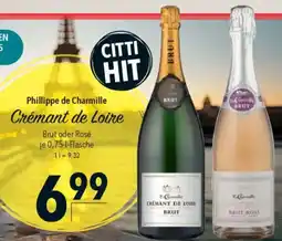 CITTI Markt Phillippe de Charmille Crémant de Loire Angebot