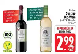 Edeka Italien Sontino Bio-Wein Angebot