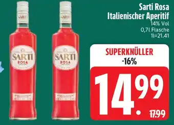 Edeka Sarti Rosa Italienischer Aperitif Angebot