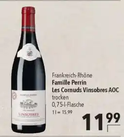 CITTI Markt Famille Perrin Les Cornuds Vinsobres AOC trocken Angebot