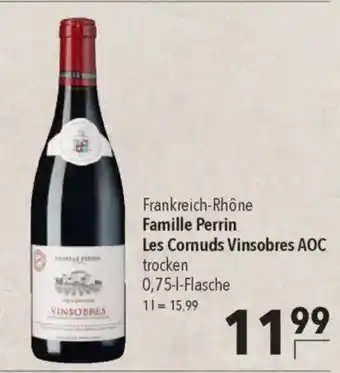 CITTI Markt Famille Perrin Les Cornuds Vinsobres AOC trocken Angebot