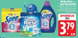 Edeka Weißer Riese oder Spee Waschmittel Angebot