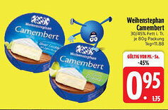 Edeka Weihenstephan Camembert Angebot