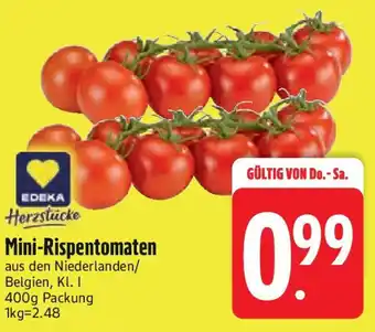 Edeka EDEKA Herzstücke Mini-Rispentomaten Angebot