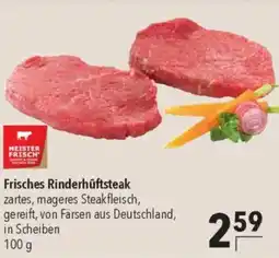 CITTI Markt MEISTER FRISCH Frisches Rinderhüftsteak Angebot