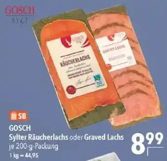 CITTI Markt GOSCH SYLT Sylter Räucherlachs oder Graved Lachs Angebot