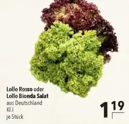 CITTI Markt Lollo Rosso oder Lollo Bionda Salat Angebot