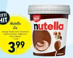 CITTI Markt FERRERO Nutella Eis Angebot