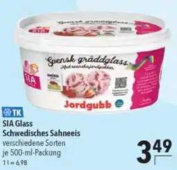 CITTI Markt SIA Glass Schwedisches Sahneeis Angebot