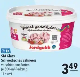 CITTI Markt SIA Glass Schwedisches Sahneeis Angebot