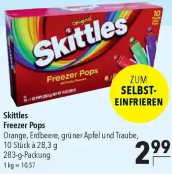 CITTI Markt Skittles Freezer Pops Angebot