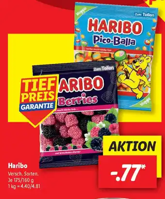 Lidl Haribo Versch. Sorten Angebot