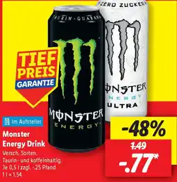 Lidl Monster Energy Drink Angebot