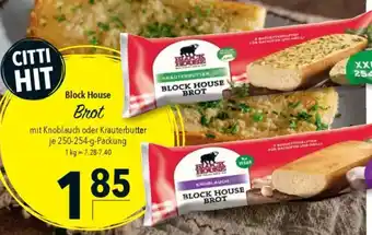 CITTI Markt Block House Brot Angebot