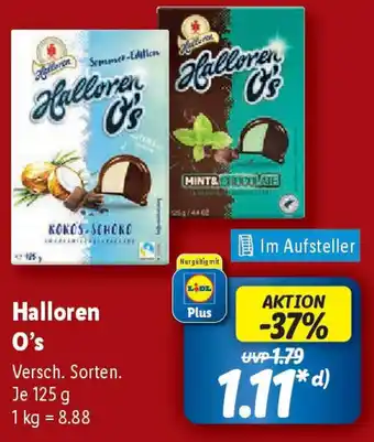Lidl Halloren O's Angebot